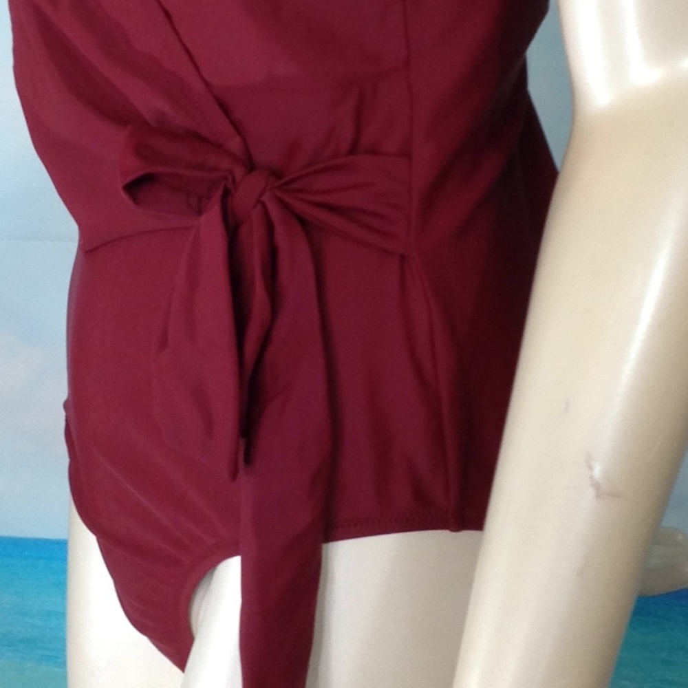 Cupshe Elegance Dance Solid One -Piece Swimsuit - image 5